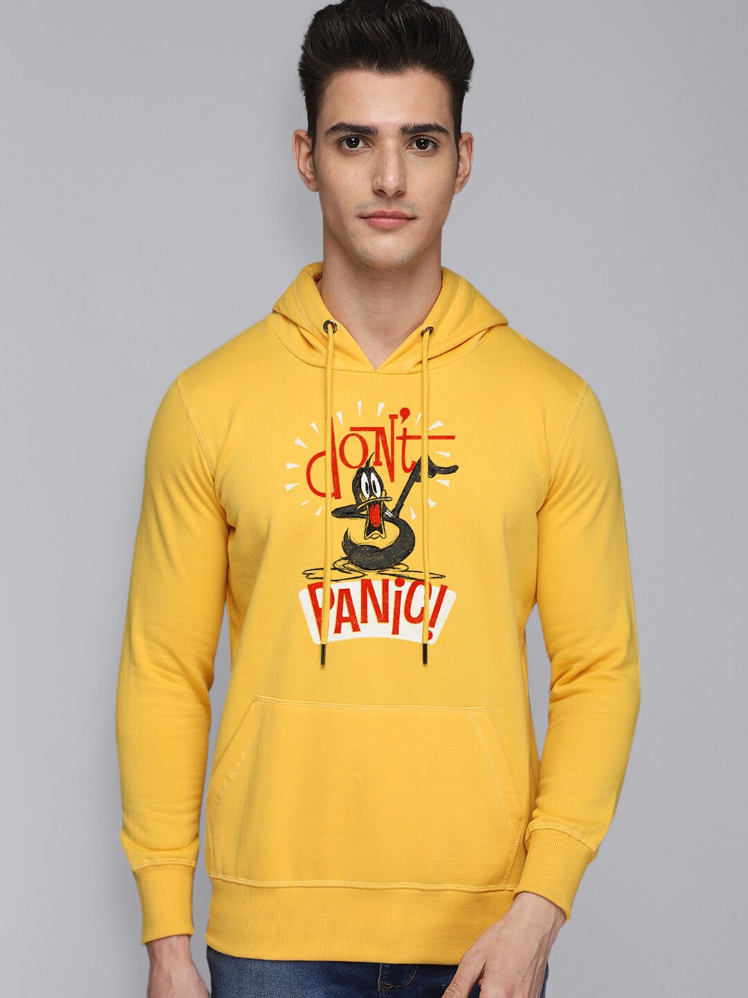 

Free Authority Men Looney Tunes Printed Sweatshirts, Yellow
