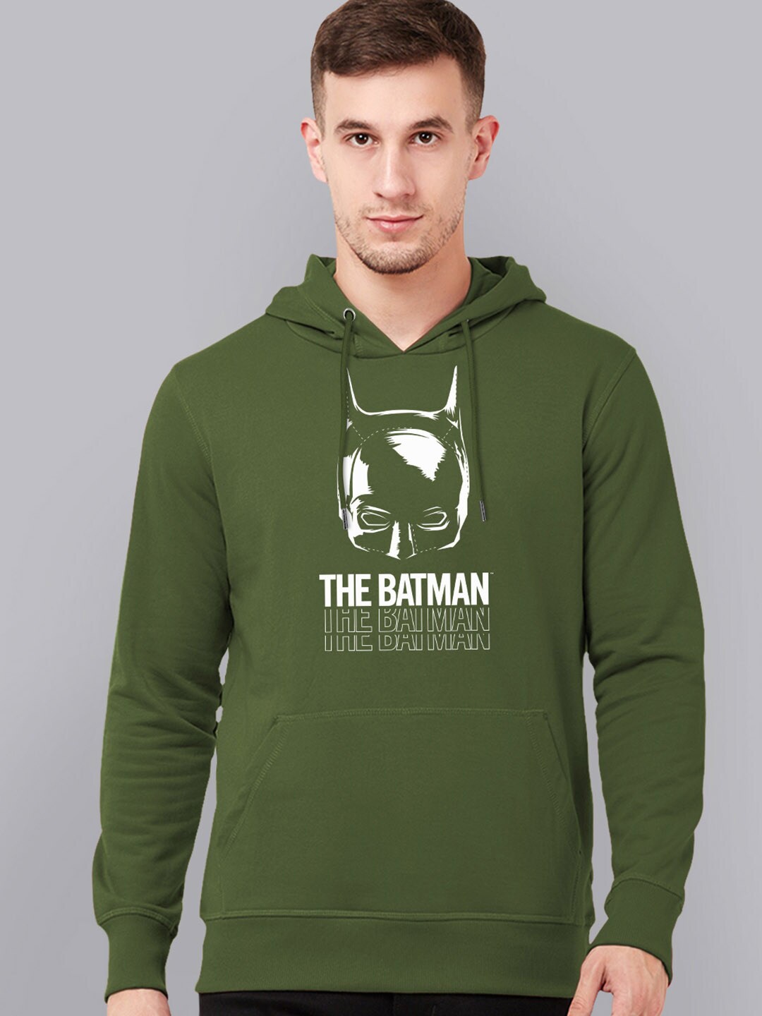 

Free Authority Men Batman Printed Sweatshirt, Green