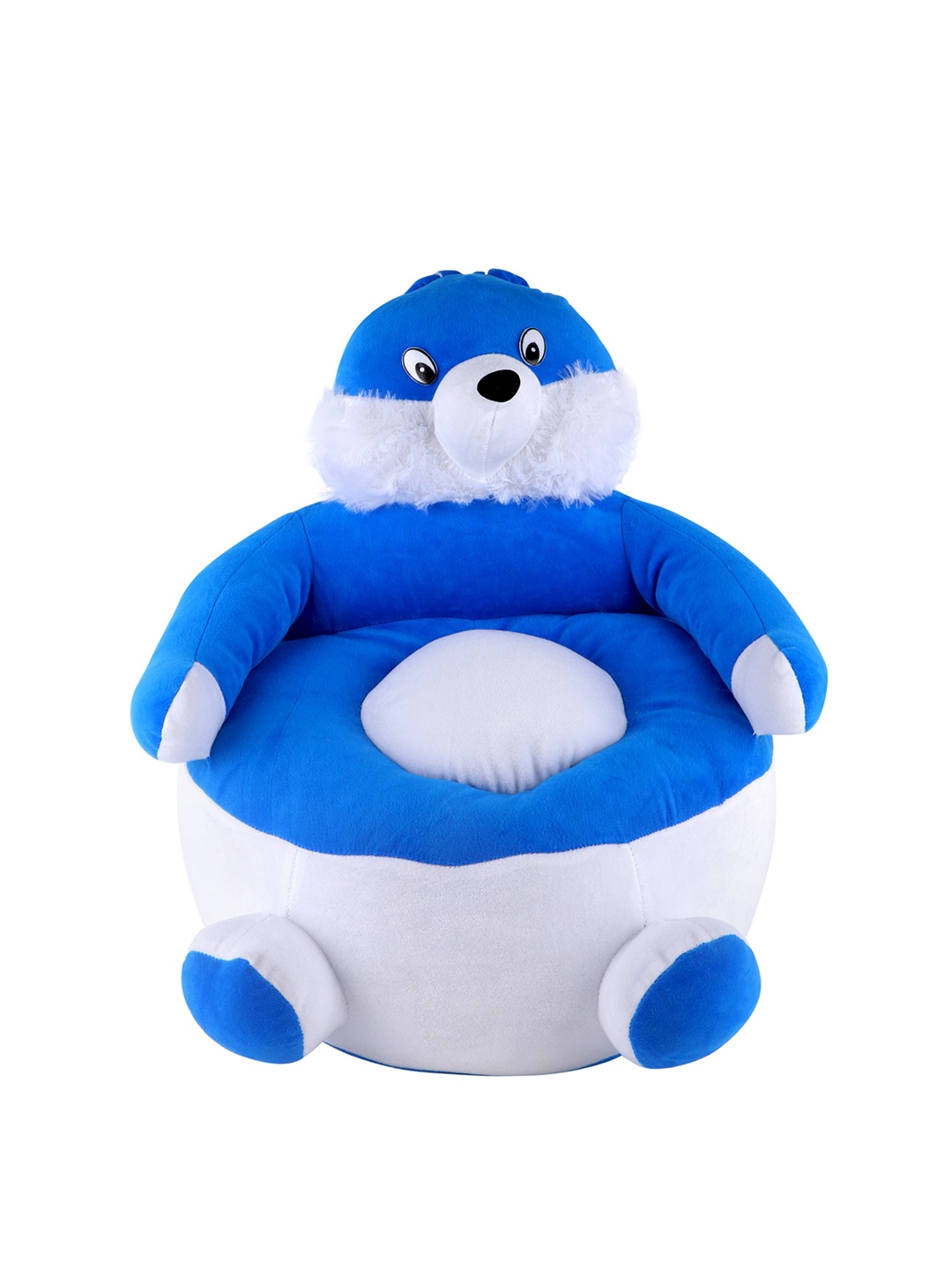 

KIDS WONDERS Kids Printed Baby Sofa Soft Toys, Blue