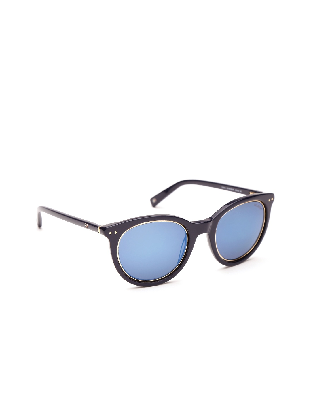 

Tommy Hilfiger Unisex Mirrored Oval Sunglasses TH 7914 N C5, Blue