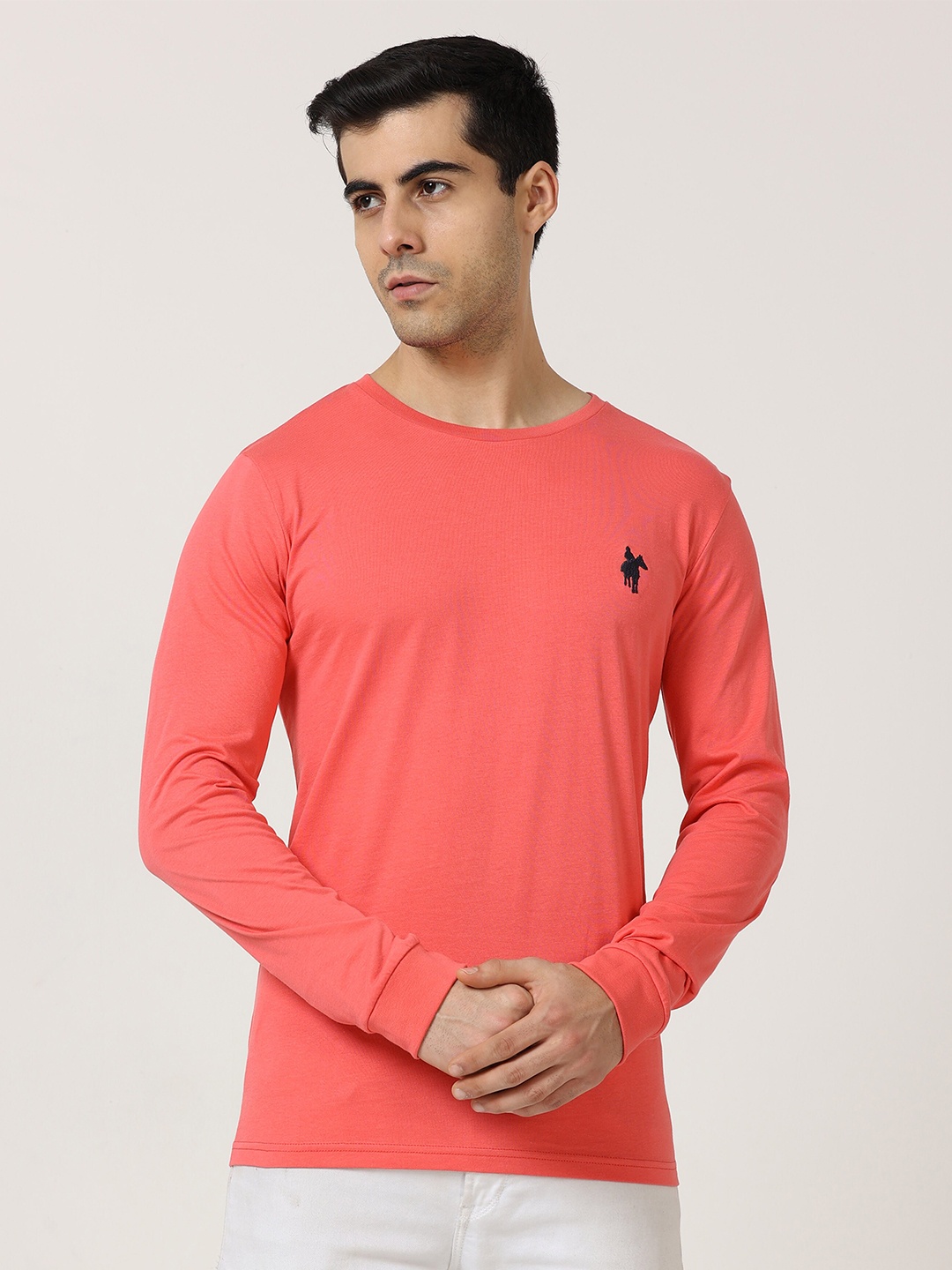 

Masculino Latino Plus Men Plus size T-shirt, Coral