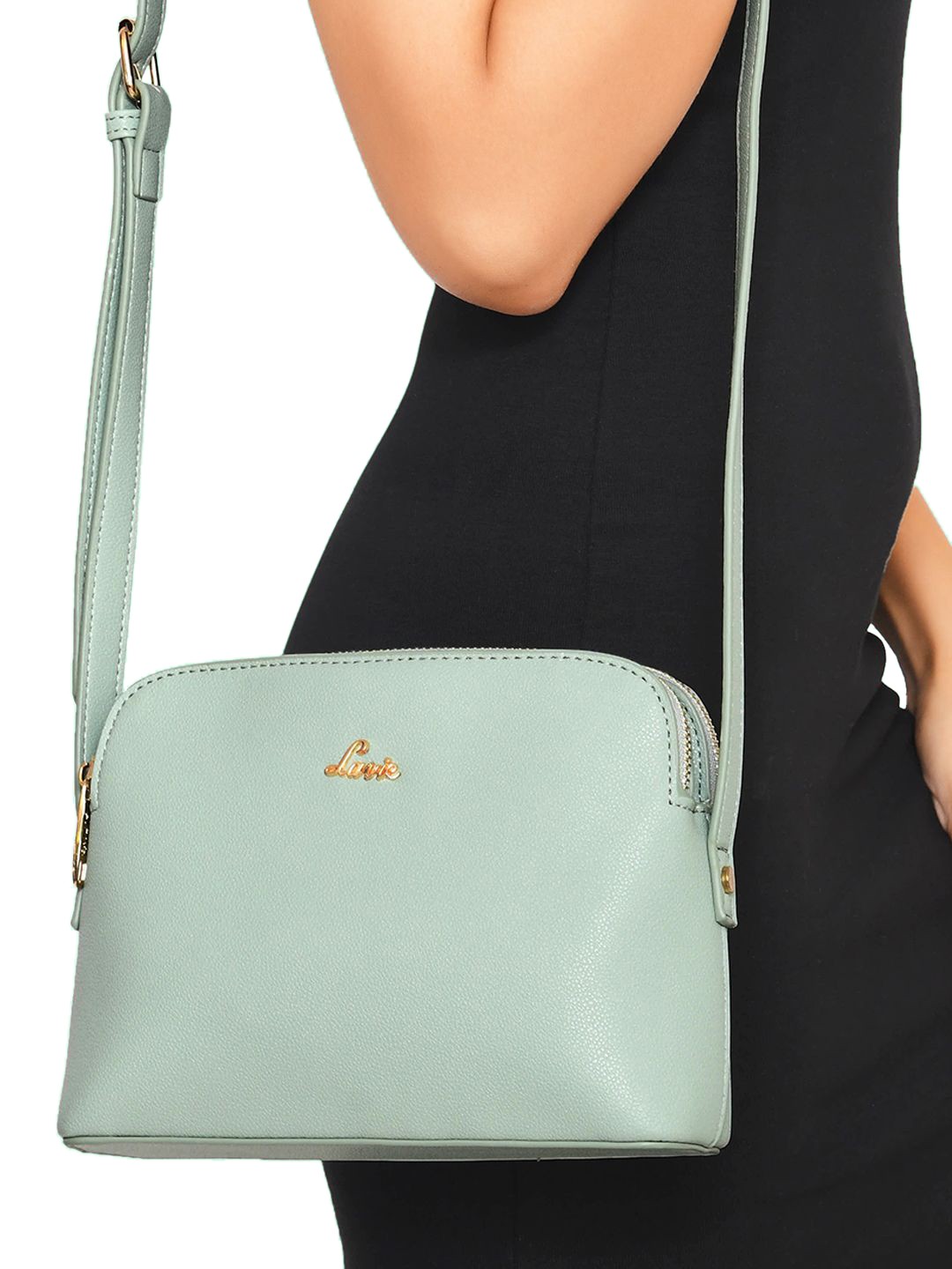 

Lavie Women Structured 3C Kate Sling Bag, Green