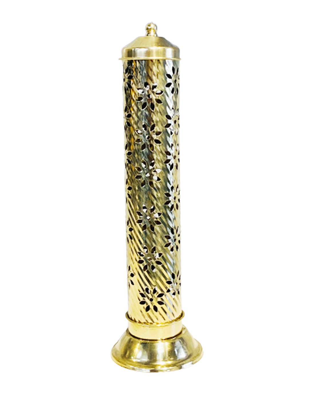 

Folkstorys Metal Incense Stick Holder, Gold