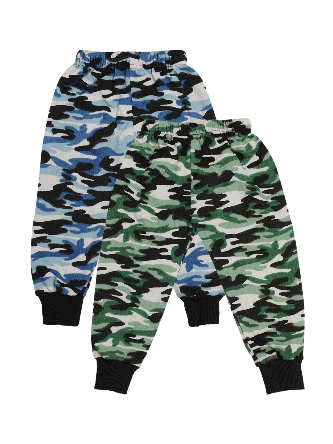 

TINY HUG Boys Pack Of 2 Printed Joggers, Blue