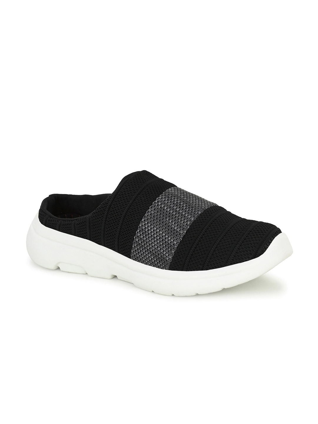 

Yuuki Women Black Mesh Walking Non-Marking Shoes