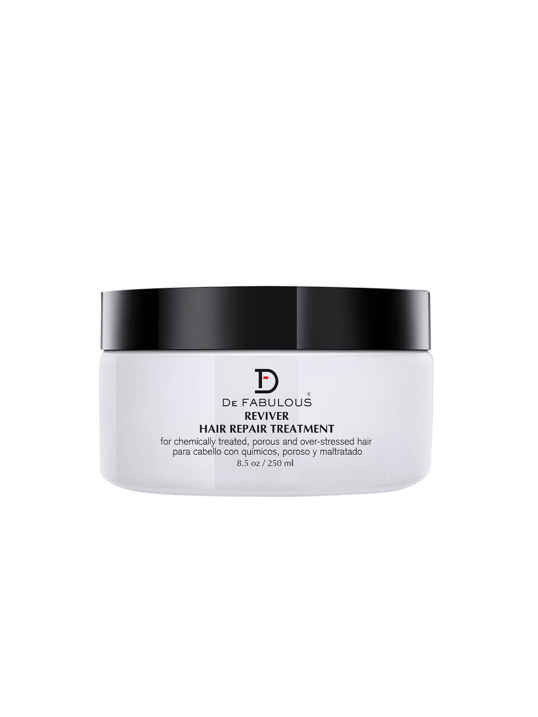 

De Fabulous Reviver Hair Repair Treatment with Olive & Sweet Almond Extract - 250 ml, White