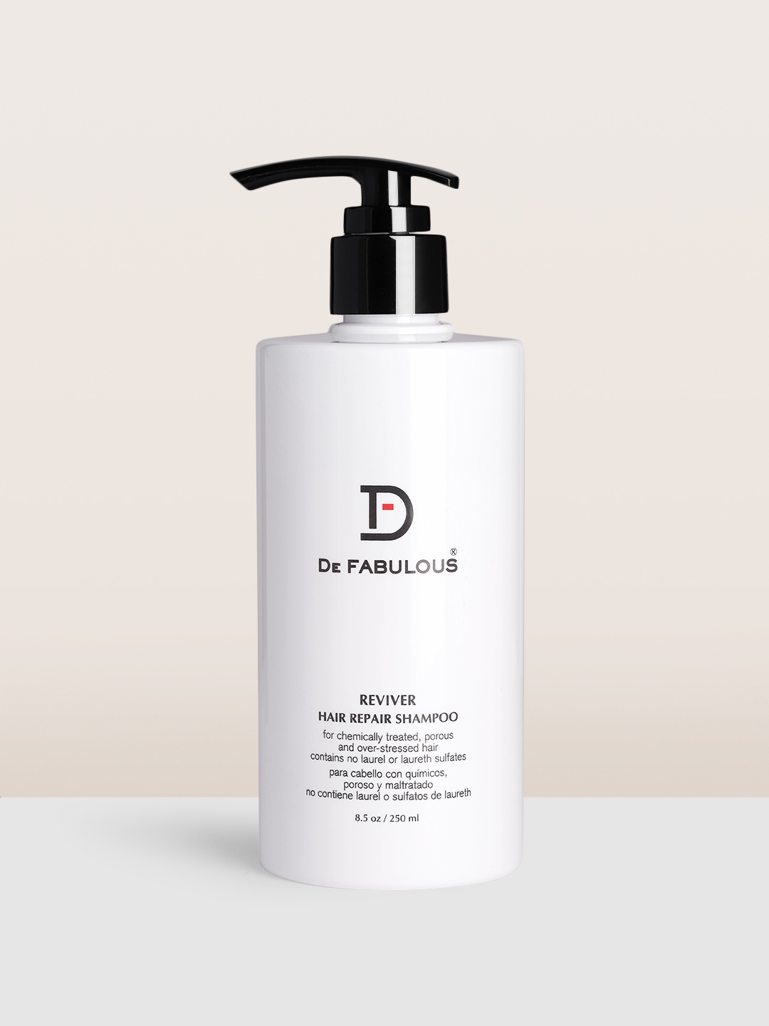 

De Fabulous Reviver Hair Repair Sulfate Free Shampoo 250ml, White