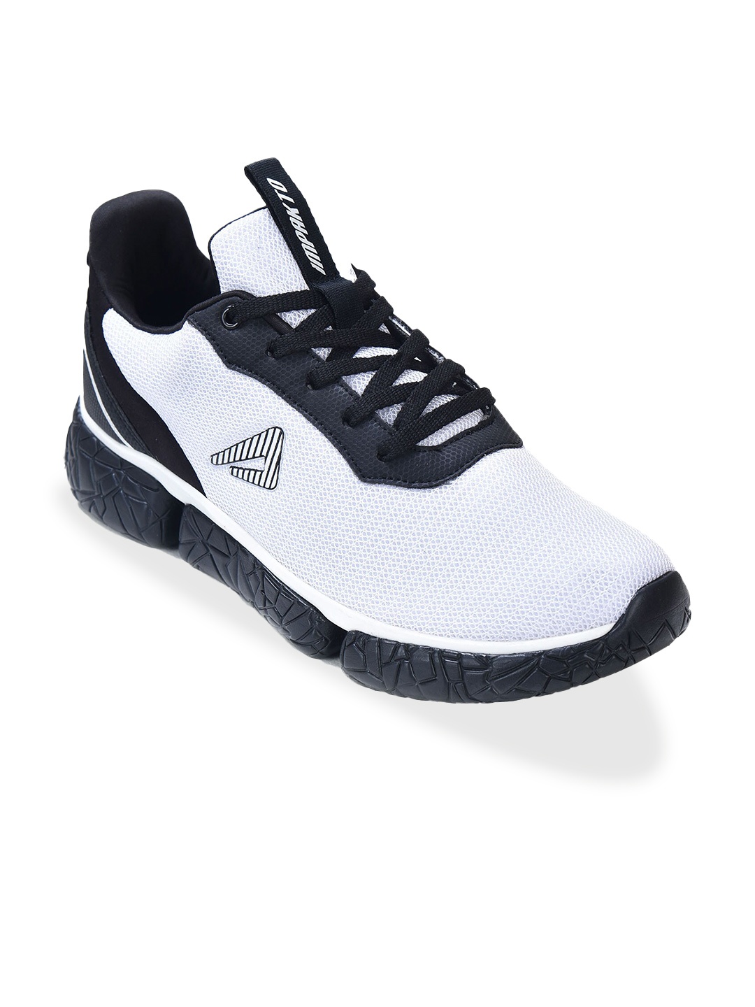 

IMPAKTO Men Mesh Running Shoes, White