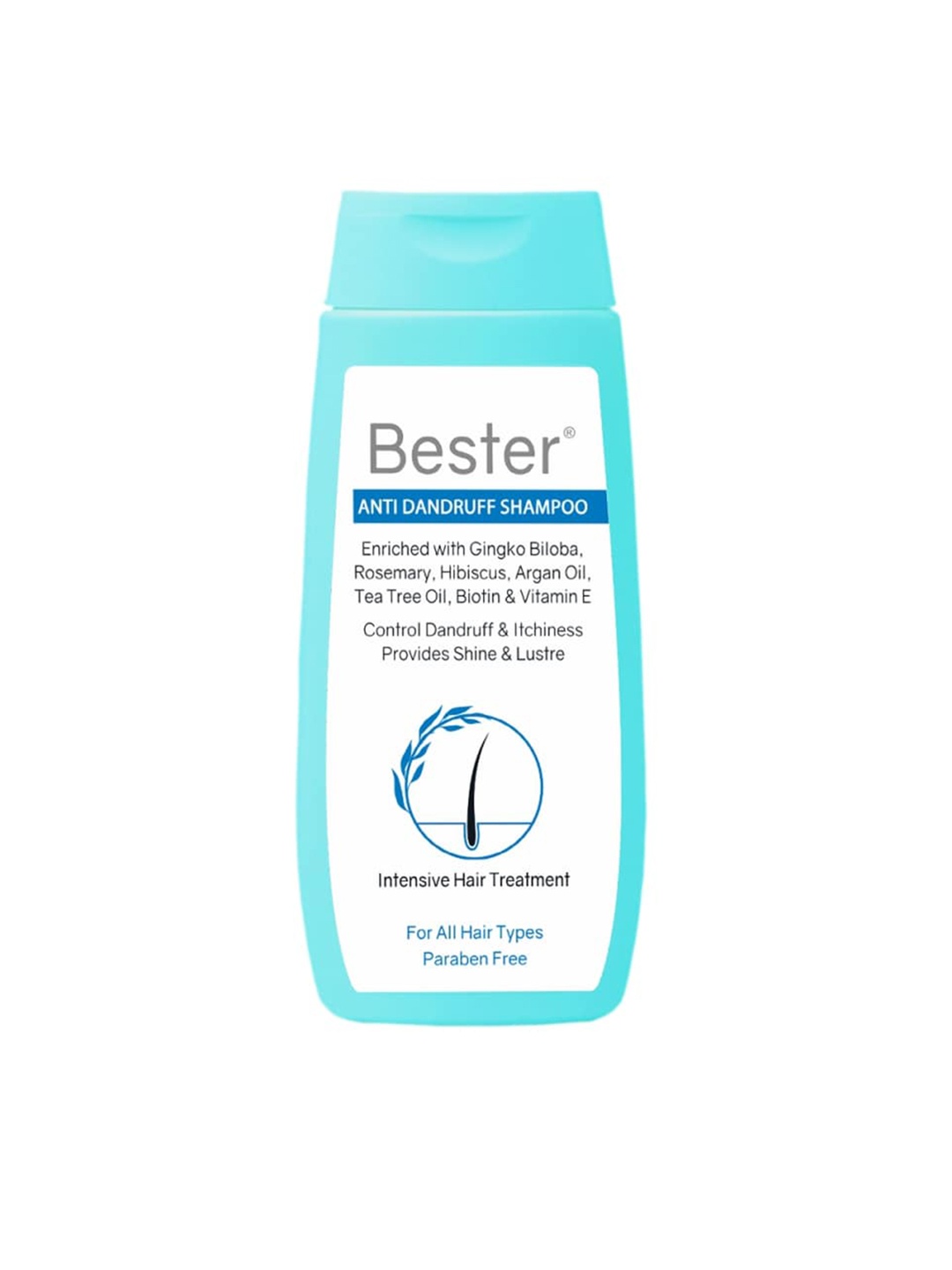 

Bester Intensive Hair Treatment Anti-Dandruff Shampoo 100 ml, Blue