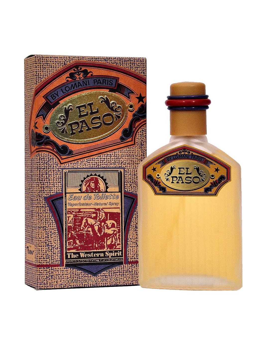 

Lomani Men El Paso The Western Spirit Eau de Toilette - 100ml, Brown