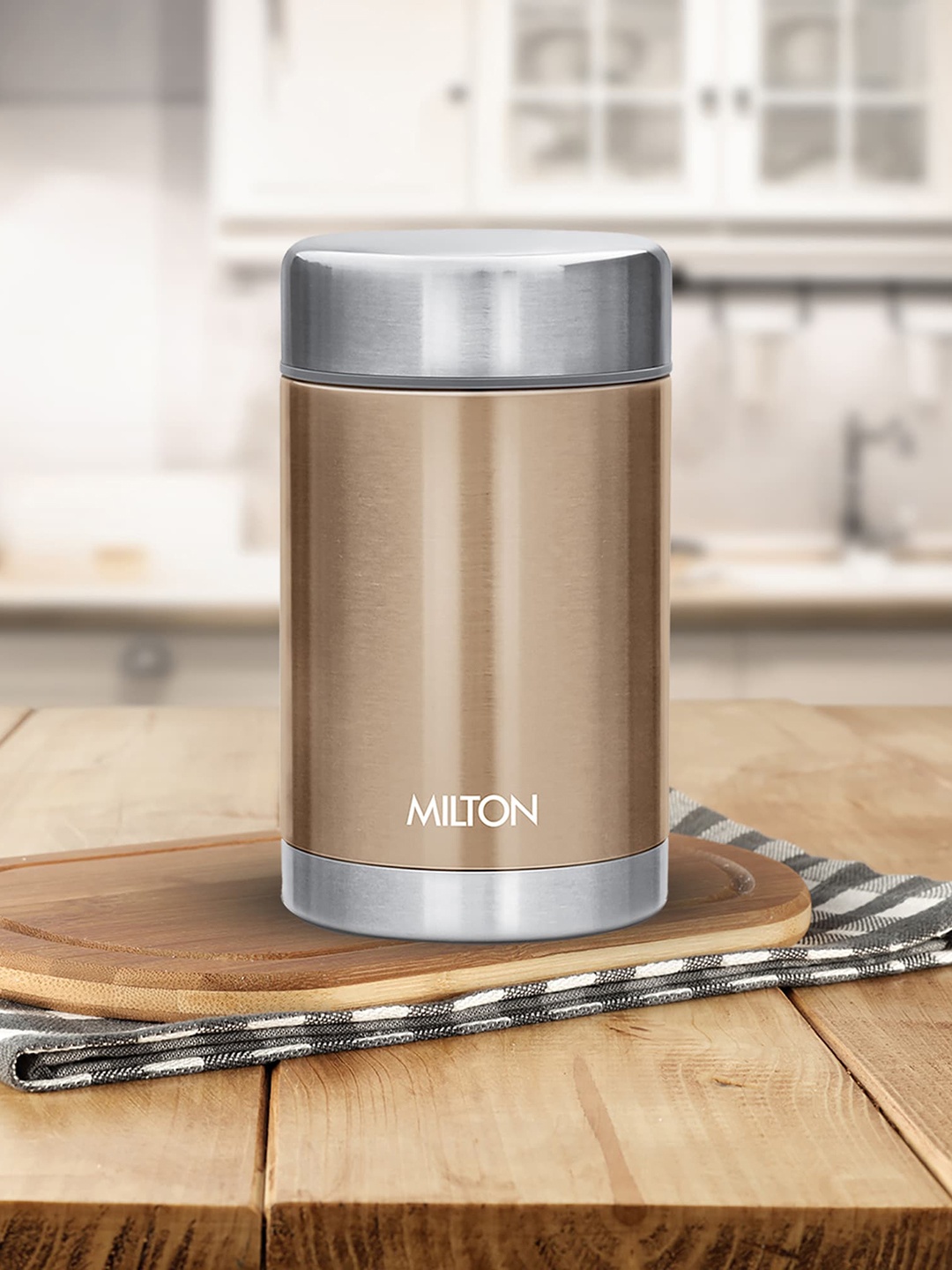

Milton Brown Cruet 550 Thermosteel Hot & Cold Soup Flask 515 ml