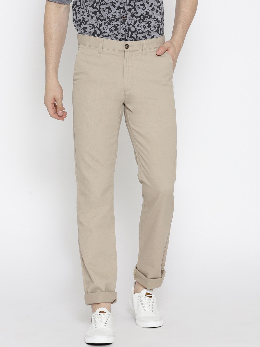 

Arrow Sport Men Beige Slim Fit Chinos