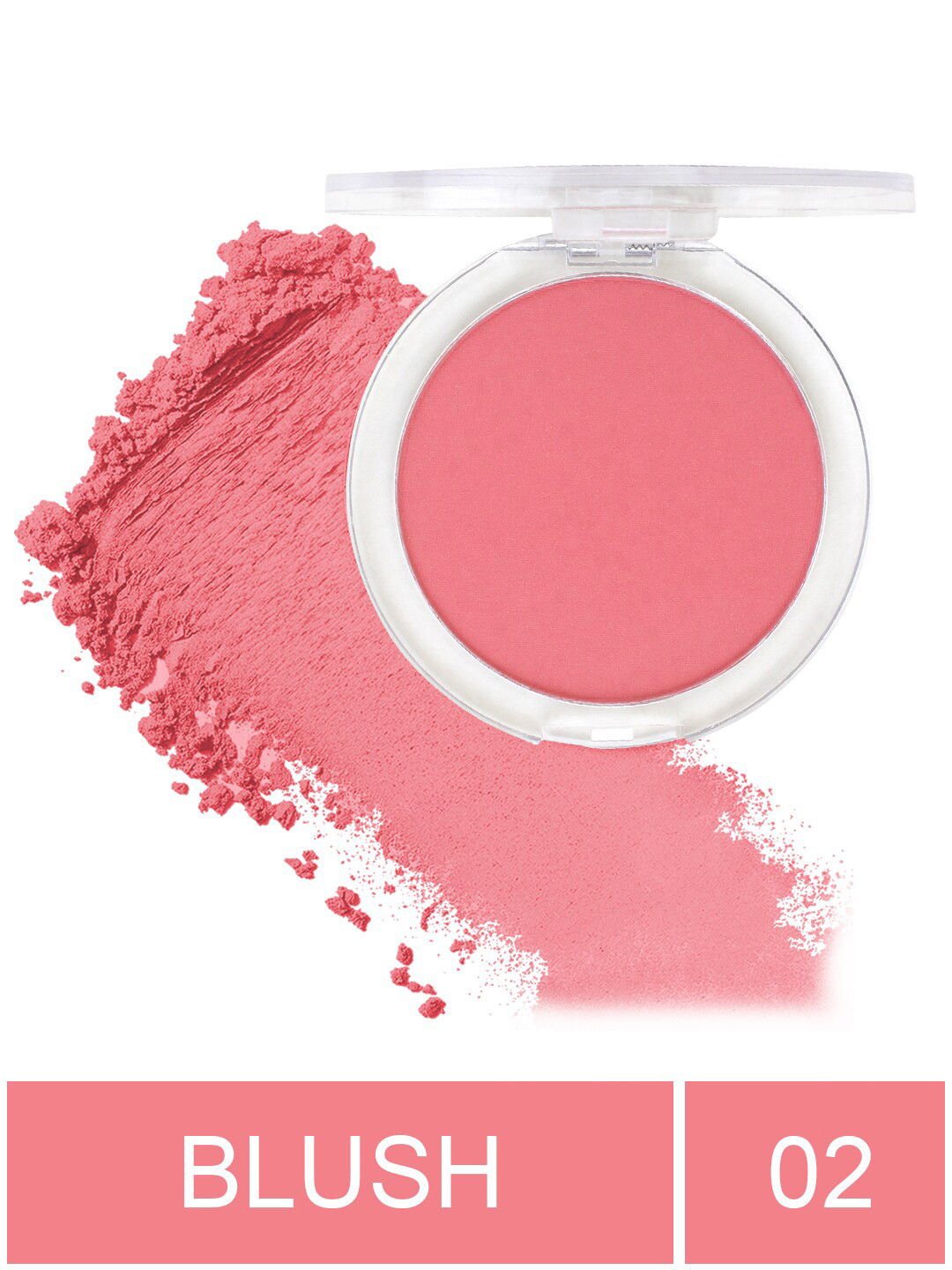

INCOLOR Long Lasting Matt Touch Blush 5 g - Shade 02, Rose
