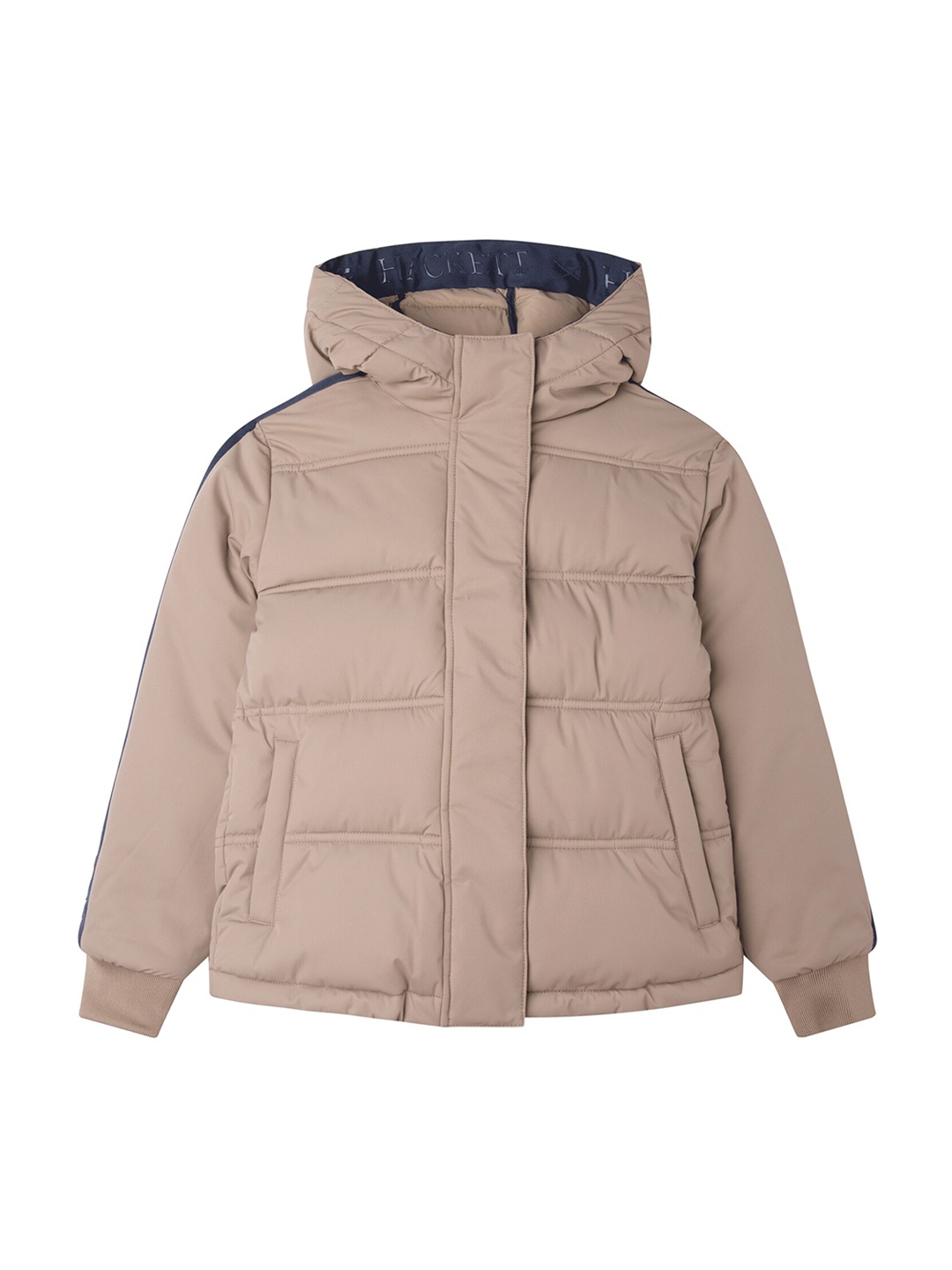 

HACKETT LONDON Boys Windcheater and Water Resistant Padded Jacket, Beige