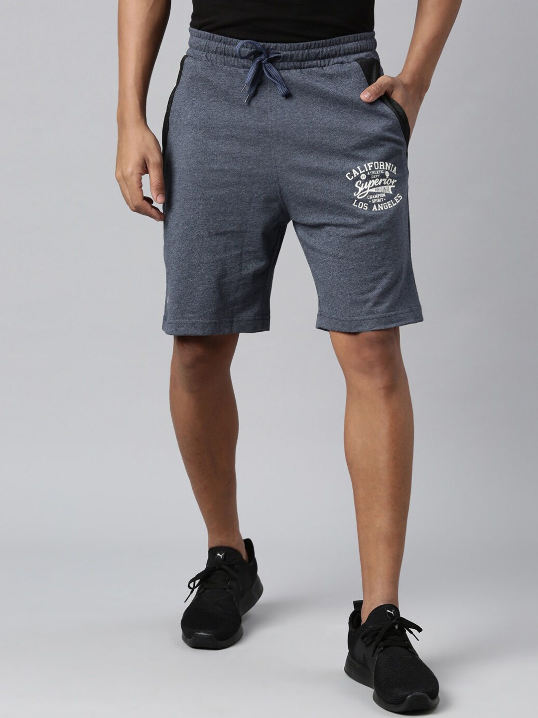 

DIXCY SCOTT Men Outdoor Sports Shorts, Blue