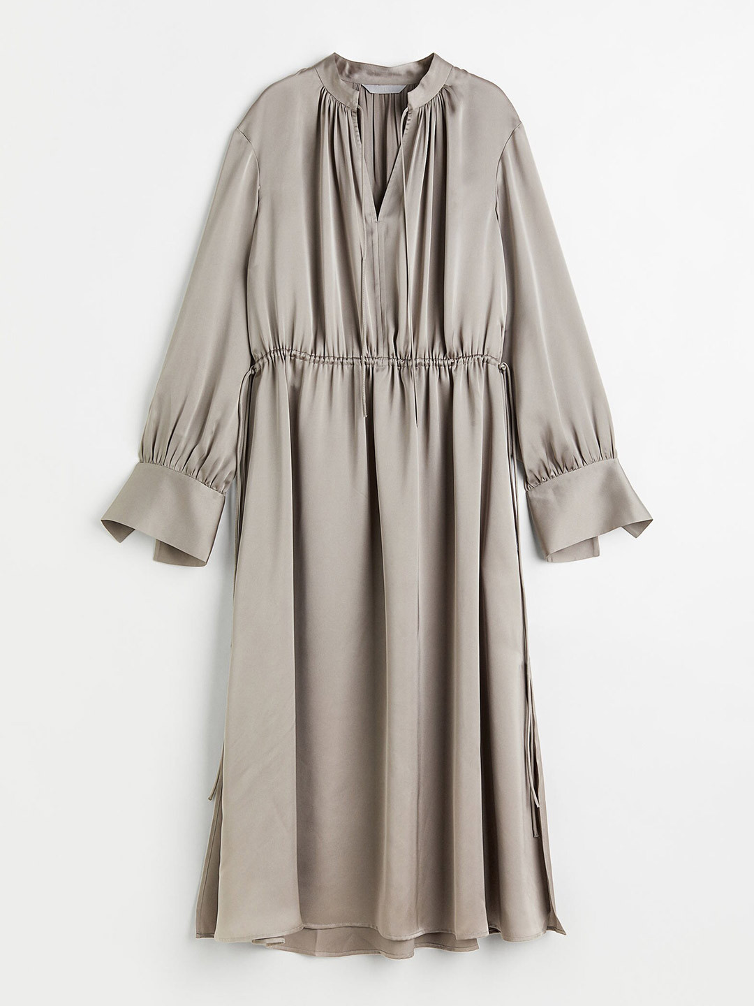 

H&M Women Drawstring Dress, Grey