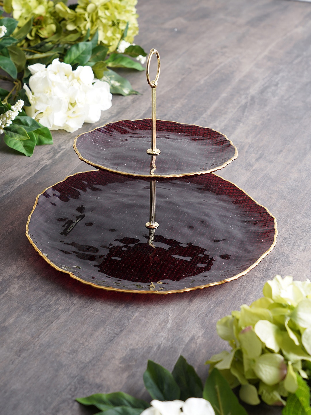 

Pure Home and Living Solid Serveware, Brown