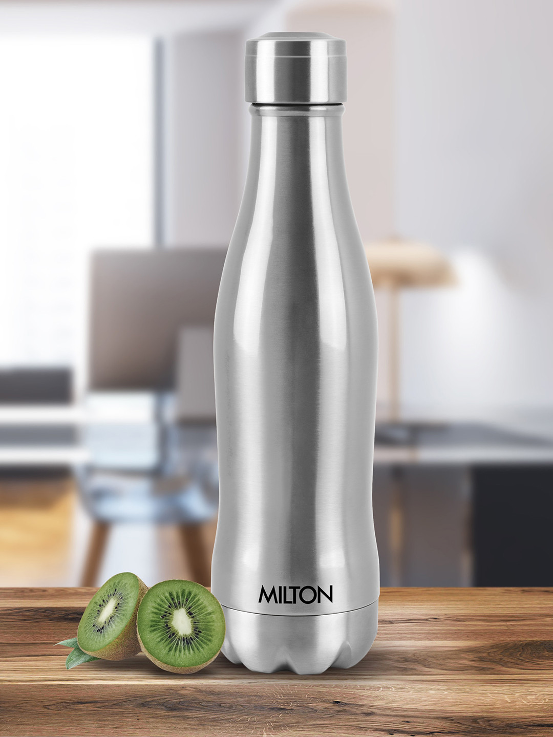 

Milton Silver Duke 1000 Thermosteel 24 Hours Hot and Cold Bottle 920 ml