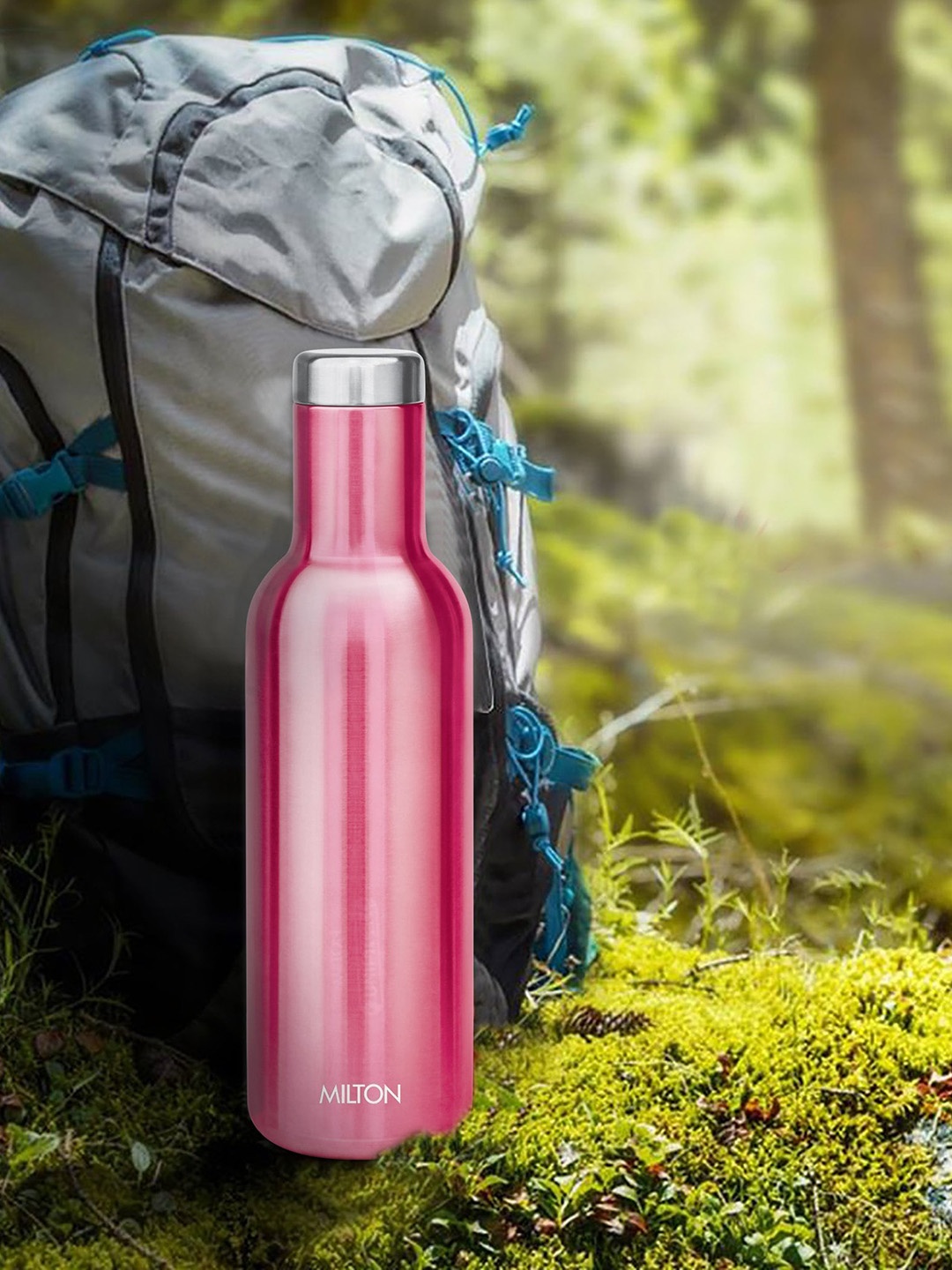 

Milton Pink Charm 800 Thermosteel 24 Hours Hot or Cold Water Bottle 780 ml