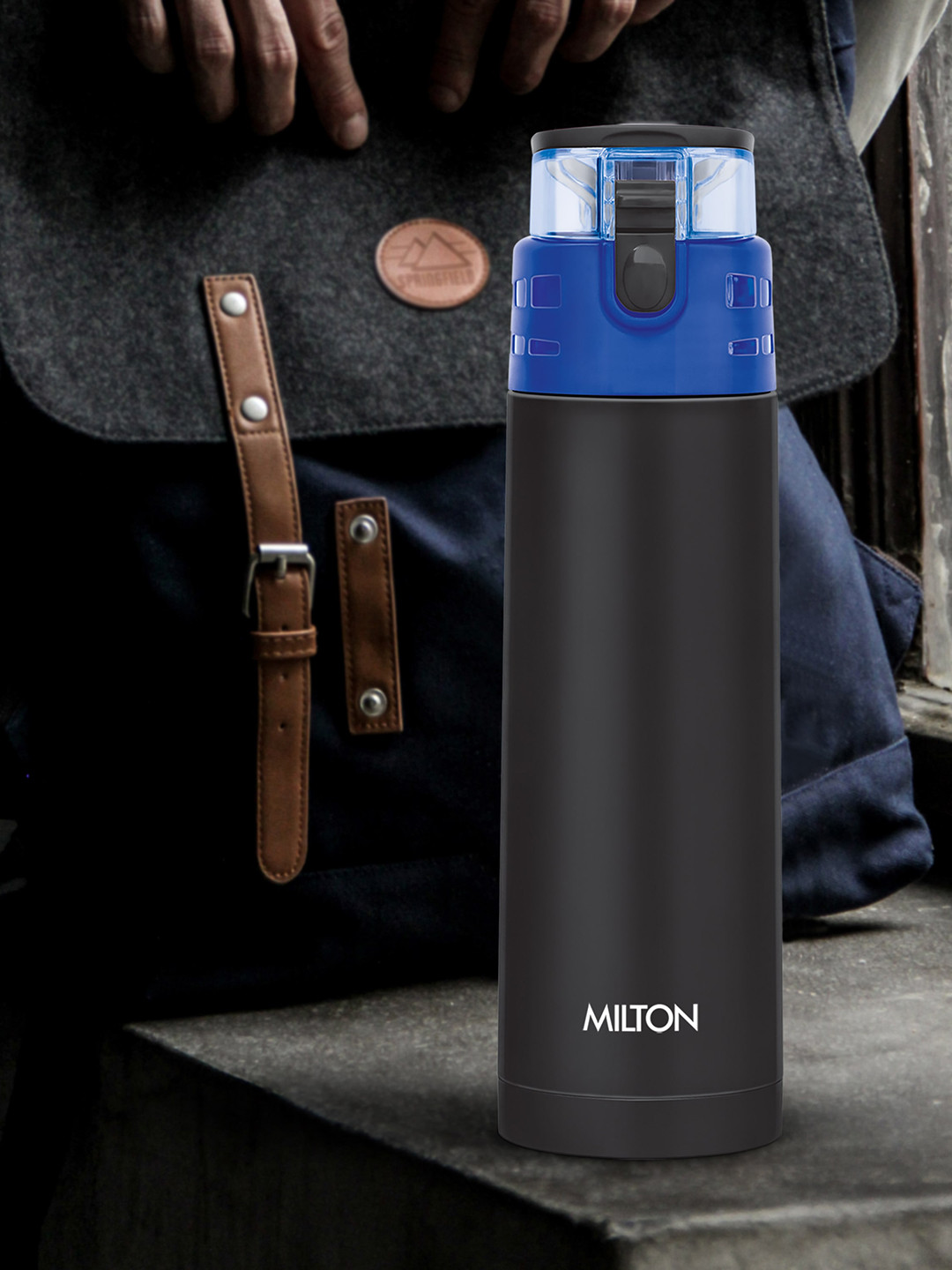 

Milton Black Atlantis 600 Thermosteel Hot and Cold Bottle 500 ml