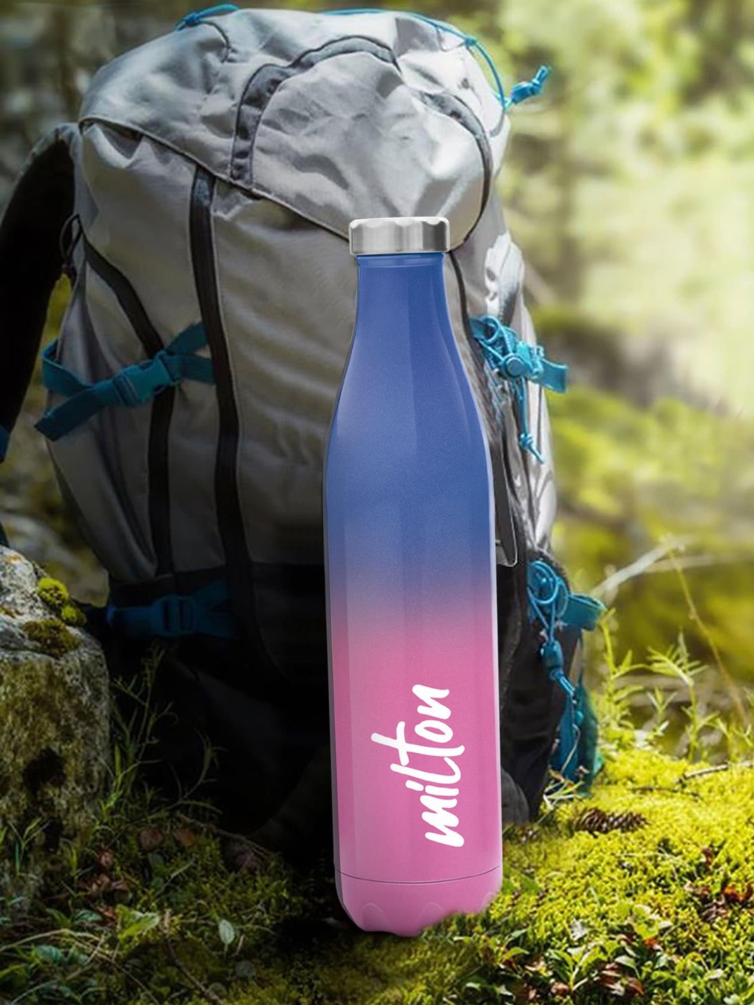 

Milton Pink & Blue Prudent 1100 Thermosteel 24 Hours Hot and Cold Bottle 1023 ml