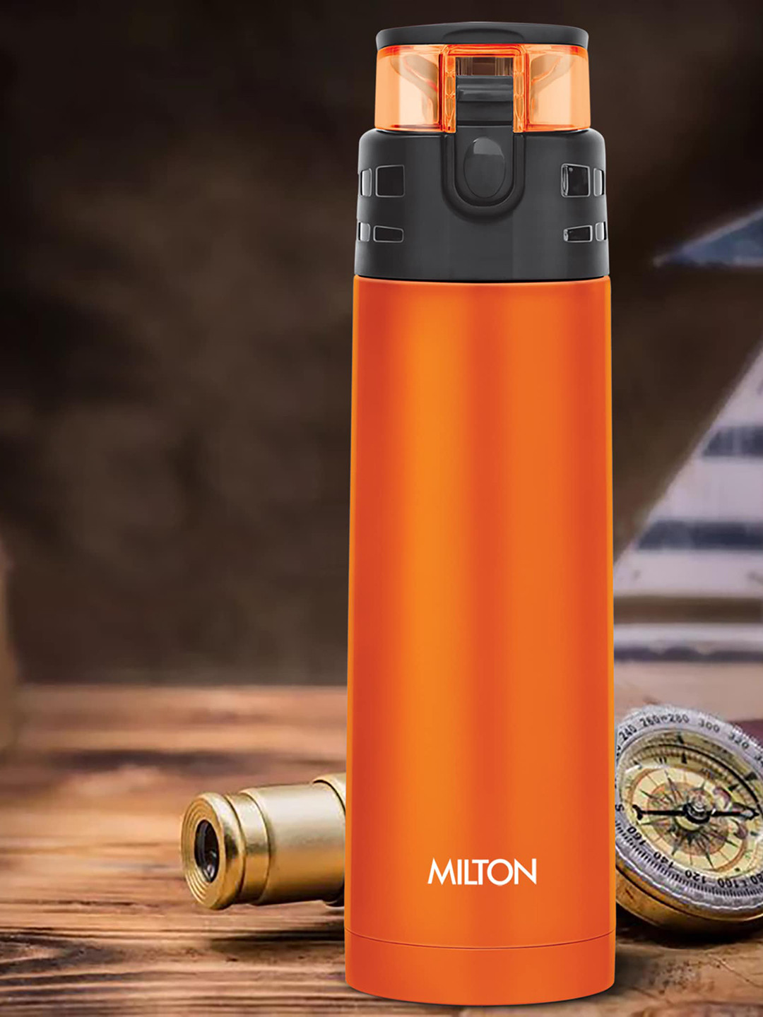 

Milton Orange Atlantis 900 Thermosteel Hot & Cold Bottle 750 ml
