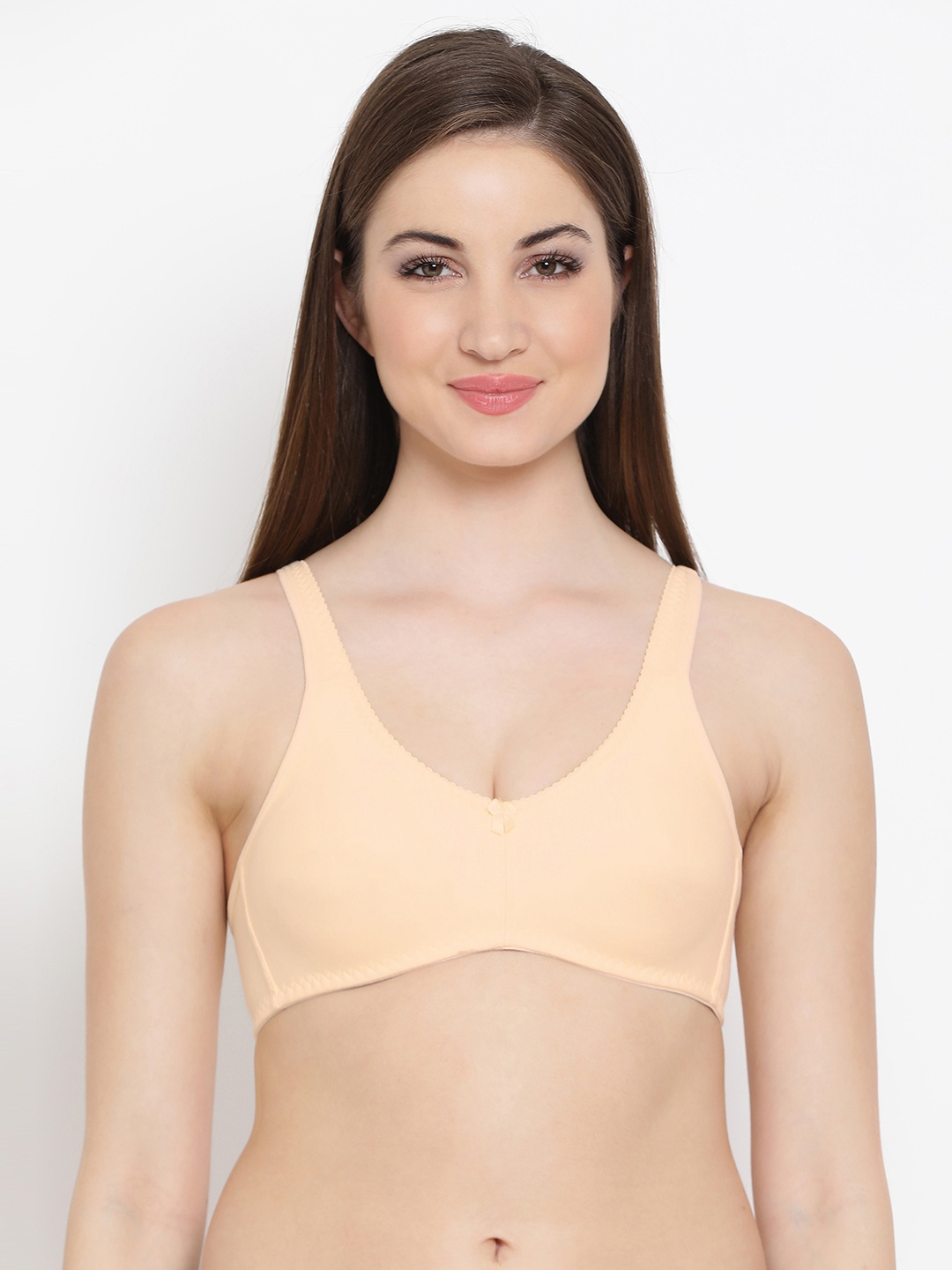 

Clovia Non-Padded Non-Wired Plus Size Bra, Nude