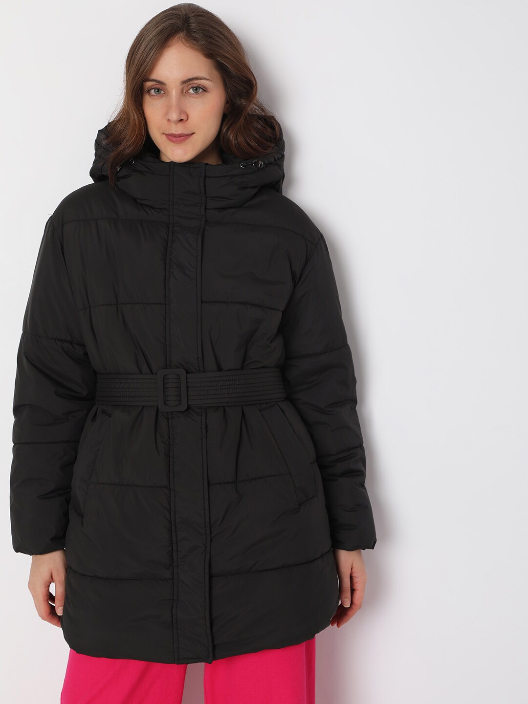

Vero Moda Women Longline Padded Jacket, Black
