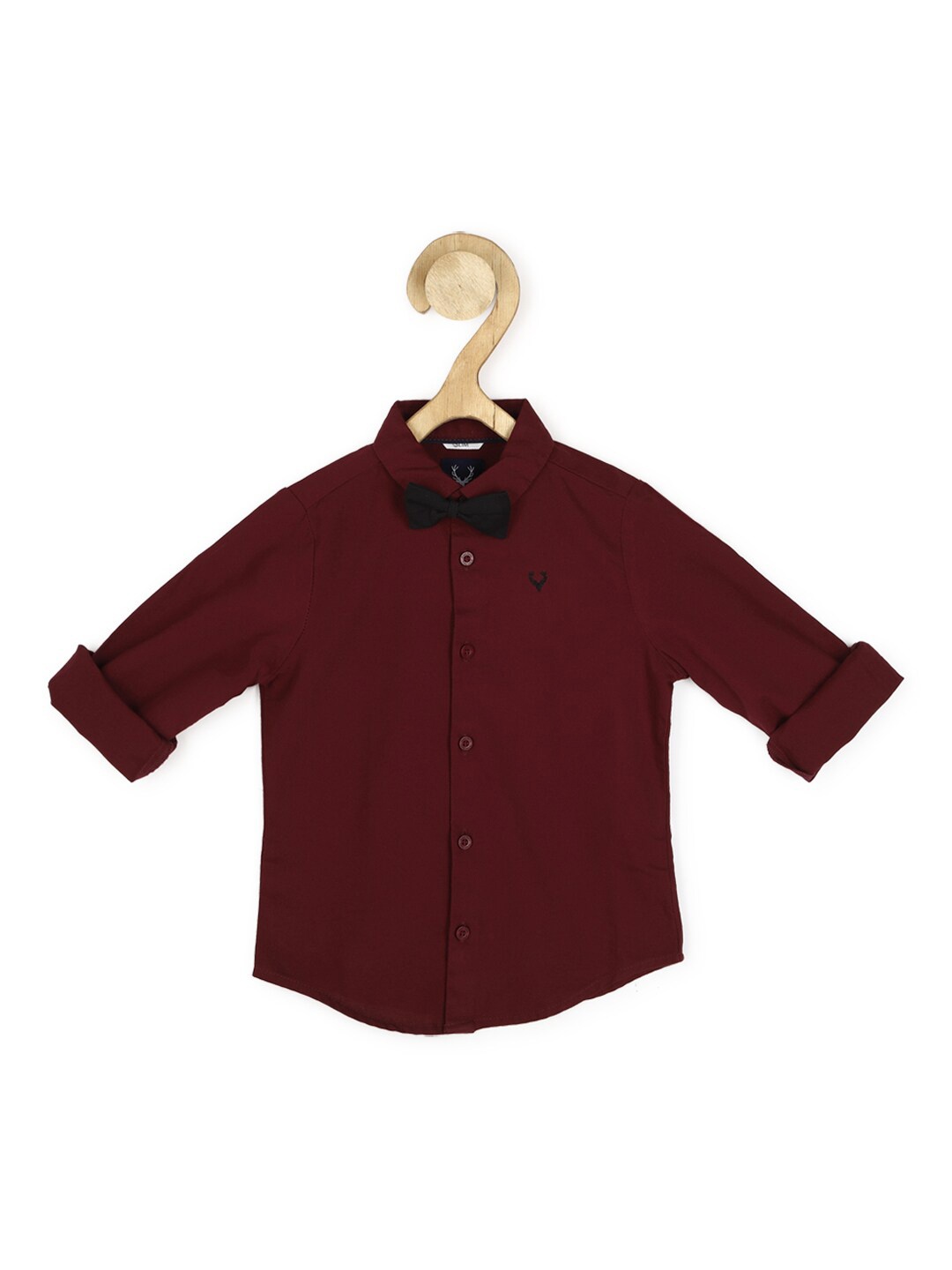 

Allen Solly Junior Boys Slim Fit Casual Shirt, Maroon
