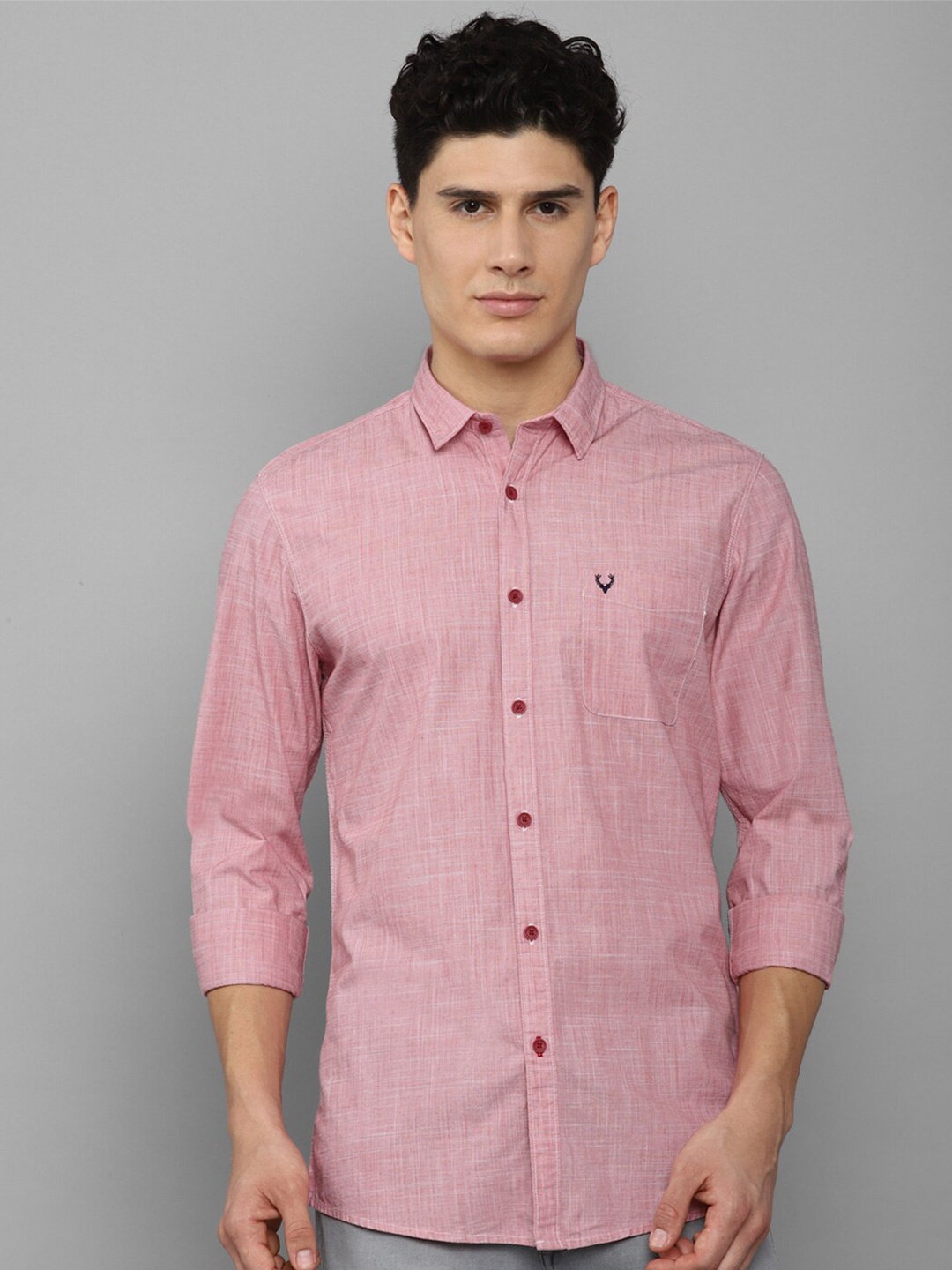 

Allen Solly Sport Men Pure Cotton Casual Shirt, Pink