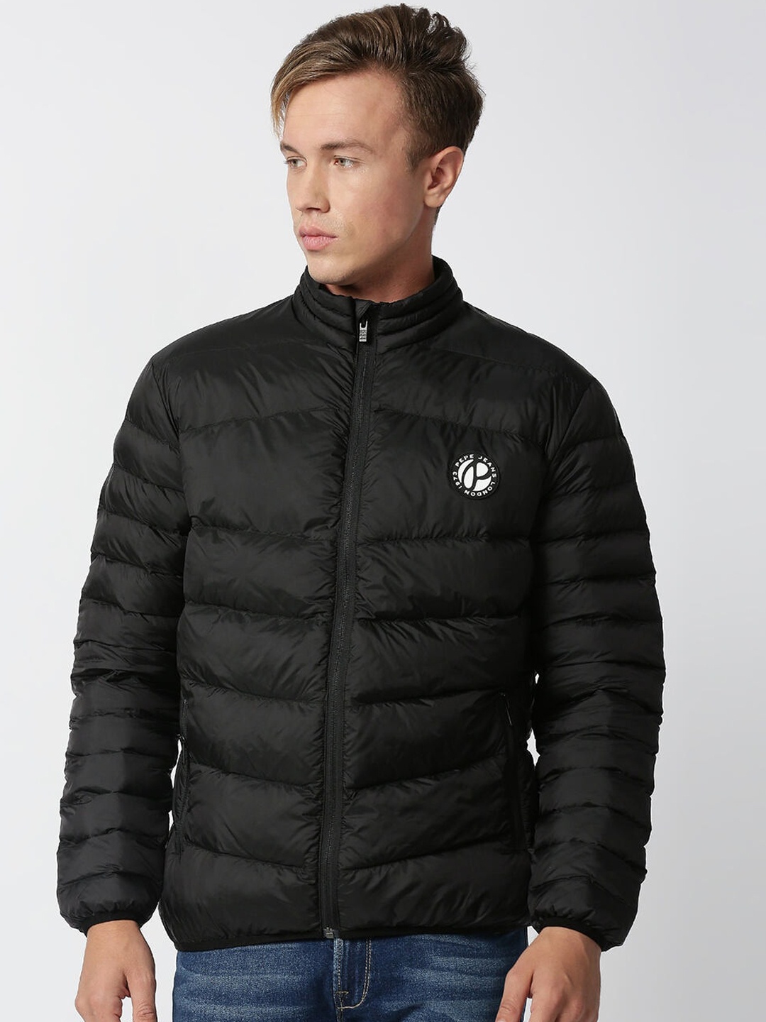 

Pepe Jeans Men Puffer Jacket, Black