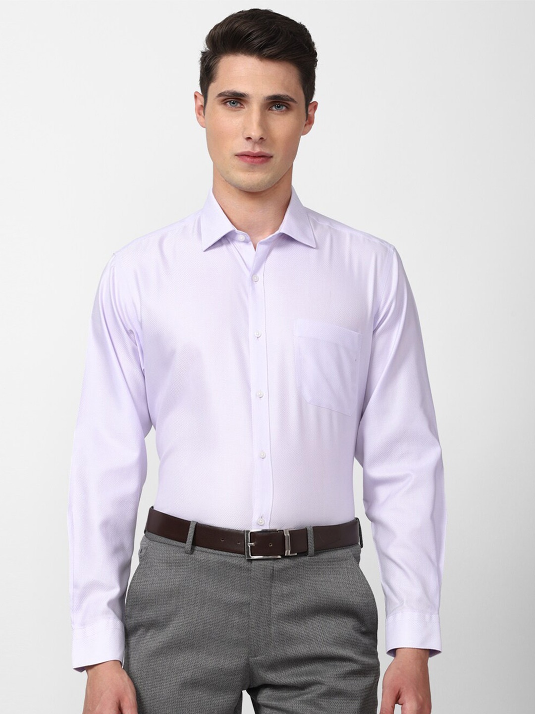 

Van Heusen Men Purple Formal Shirt