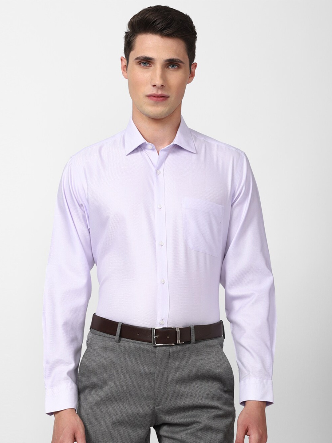 

Van Heusen Men Purple Formal Shirt