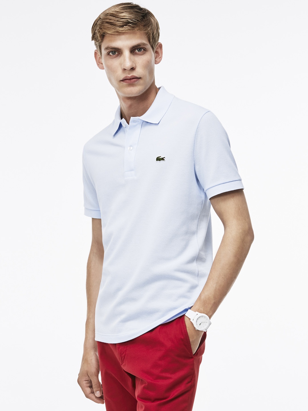 

Lacoste Blue Slim Fit Petit Pique Polo