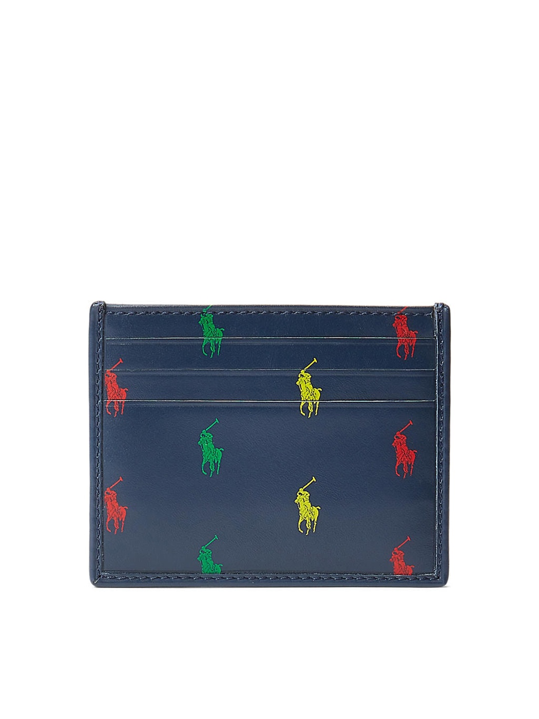 

Polo Ralph Lauren Men Navy Blue Leather Card Case