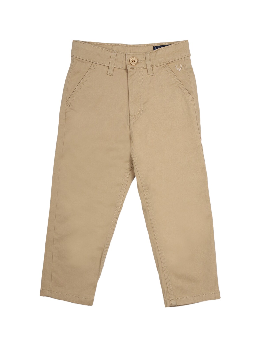 

Allen Solly Junior Boys Slim Fit Pure cotton Trouser, Khaki