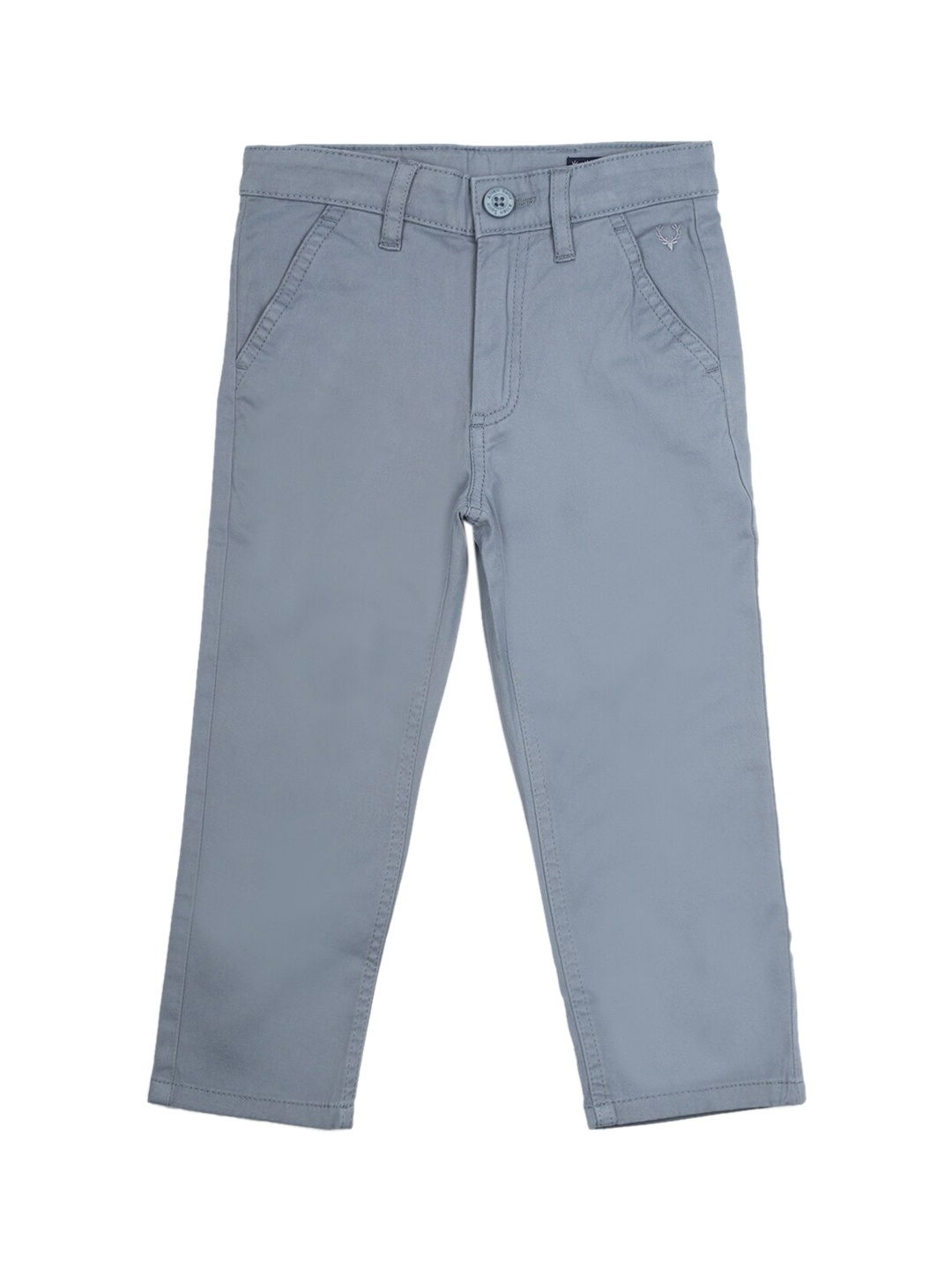

Allen Solly Junior Boys Slim Fit Pure cotton Trouser, Blue