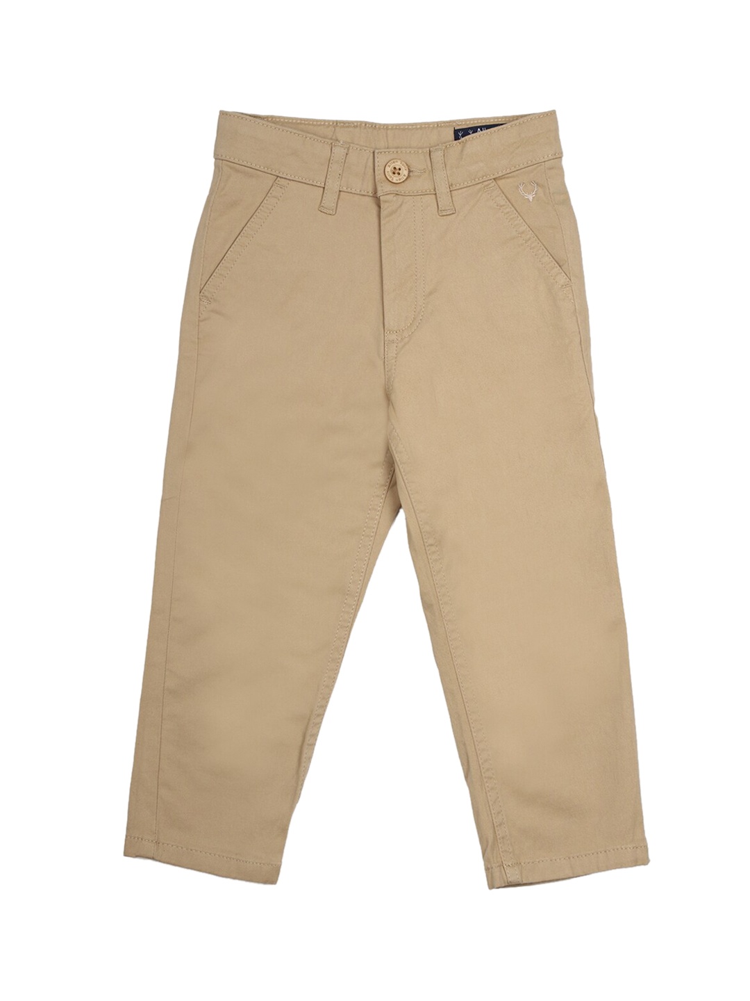 

Allen Solly Junior Boys Slim Fit Pure cotton Trouser, Khaki