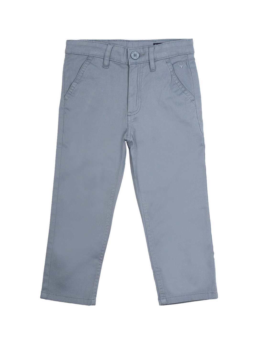 

Allen Solly Junior Boys Slim Fit Pure cotton Trouser, Blue