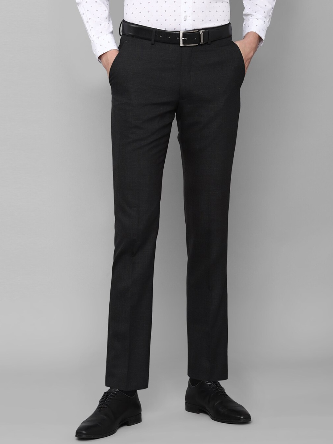 

Luxure by Louis Philippe Men Slim Fit Trouser, Black