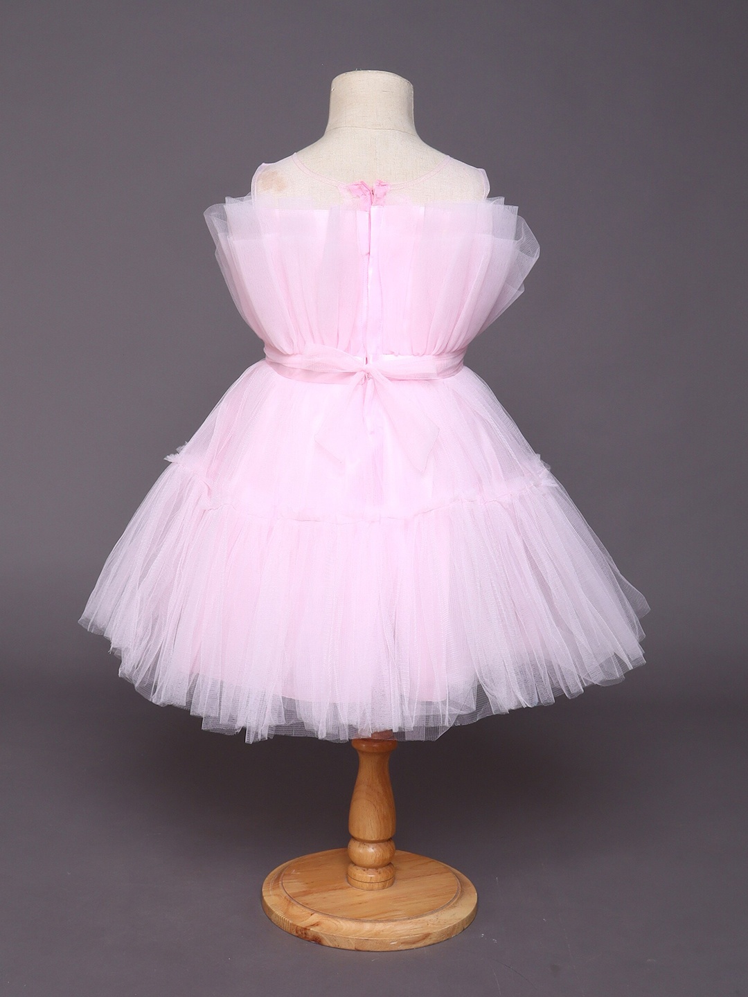 

The Magic Wand Girls Net Dress, Pink