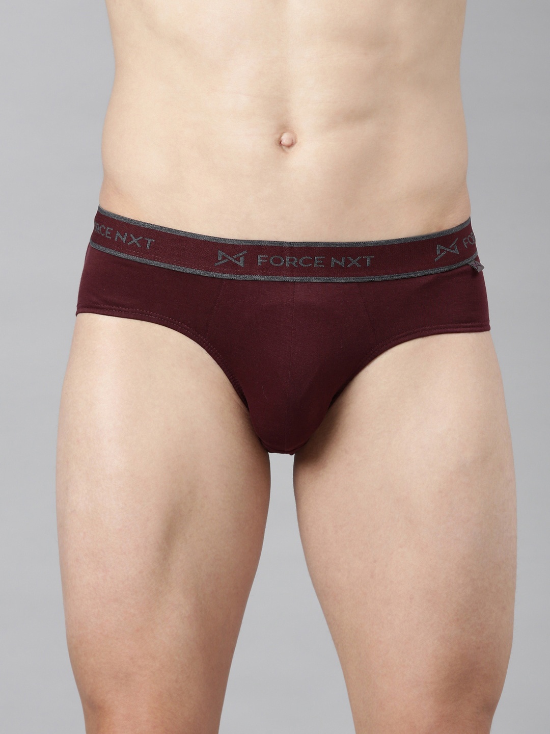 

Force NXT Men Solid Assorted Cotton Basic Briefs