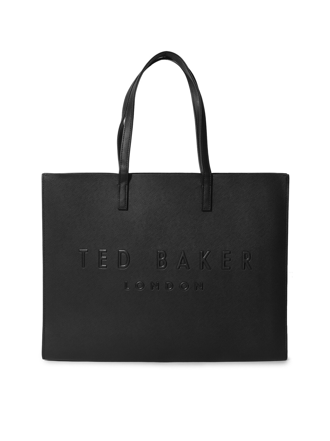

Ted Baker Black PU Shopper Tote Bag