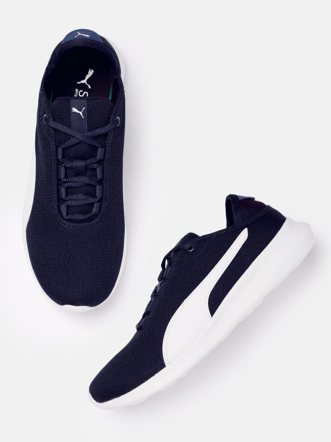 

Puma Men Navy Blue Elite Sneakers