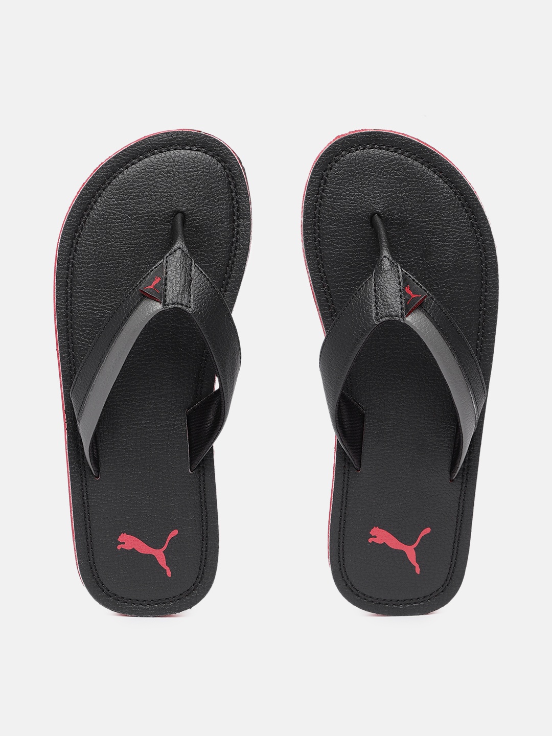 

Puma Men Black Solid Thong Flip-Flops