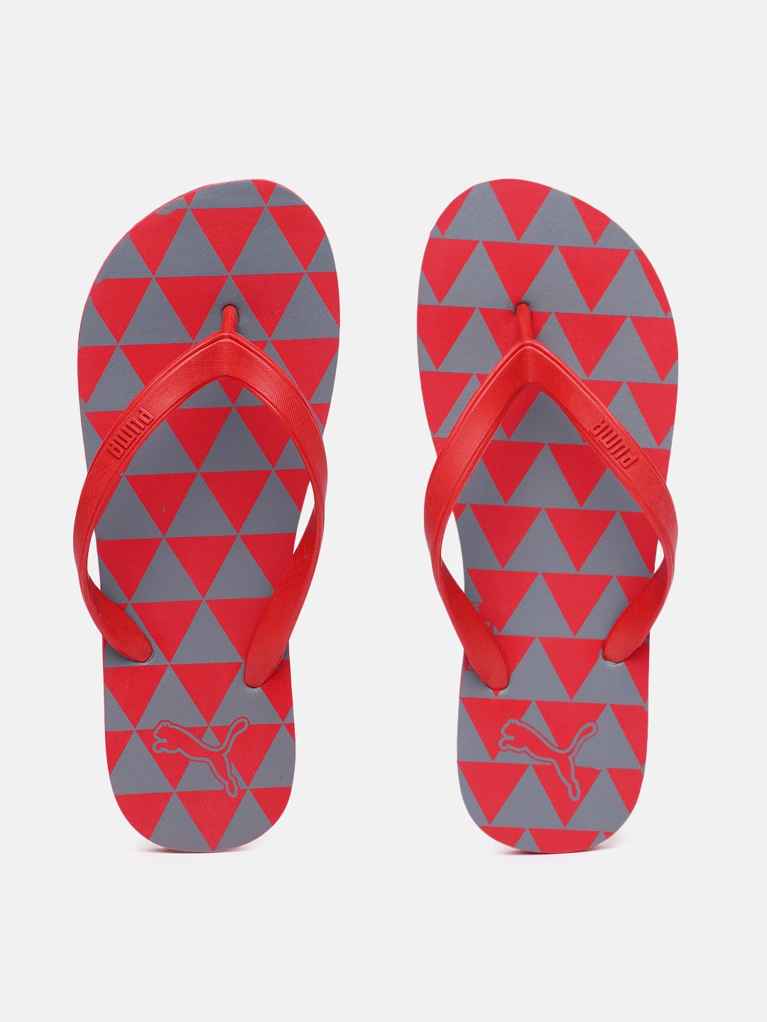 

Puma Unisex Red & Grey Monk V2 Printed Thong Flip-Flops