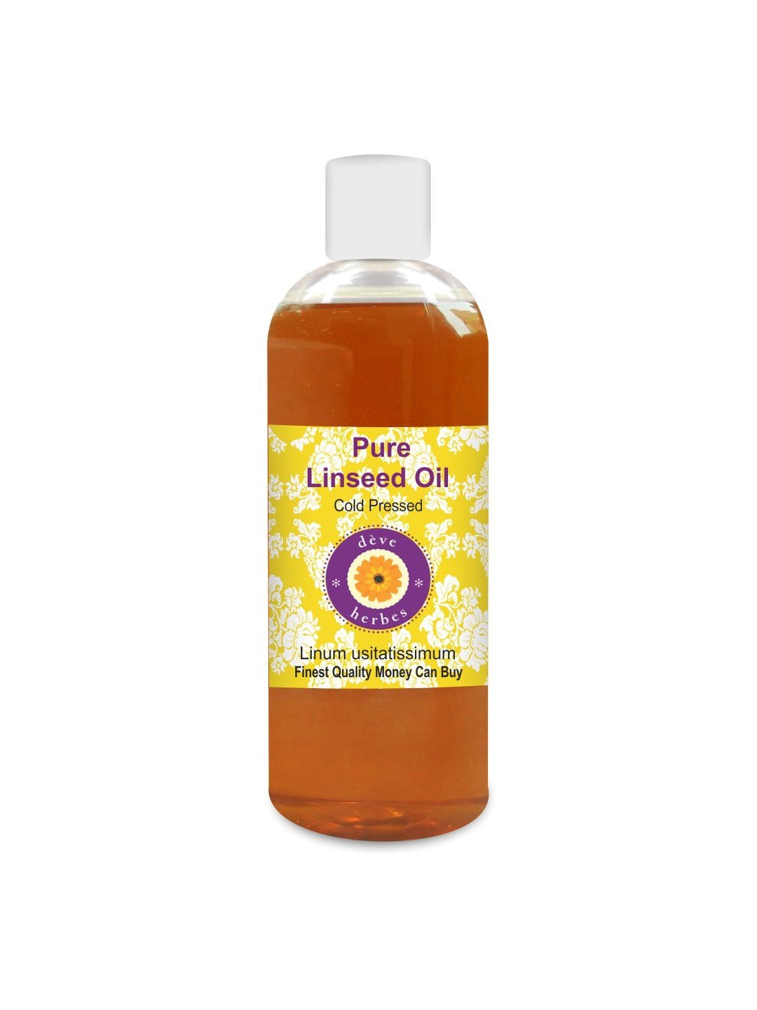 

Deve Herbes Pure Linseed Cold Pressed Oil 200 ml, Yellow