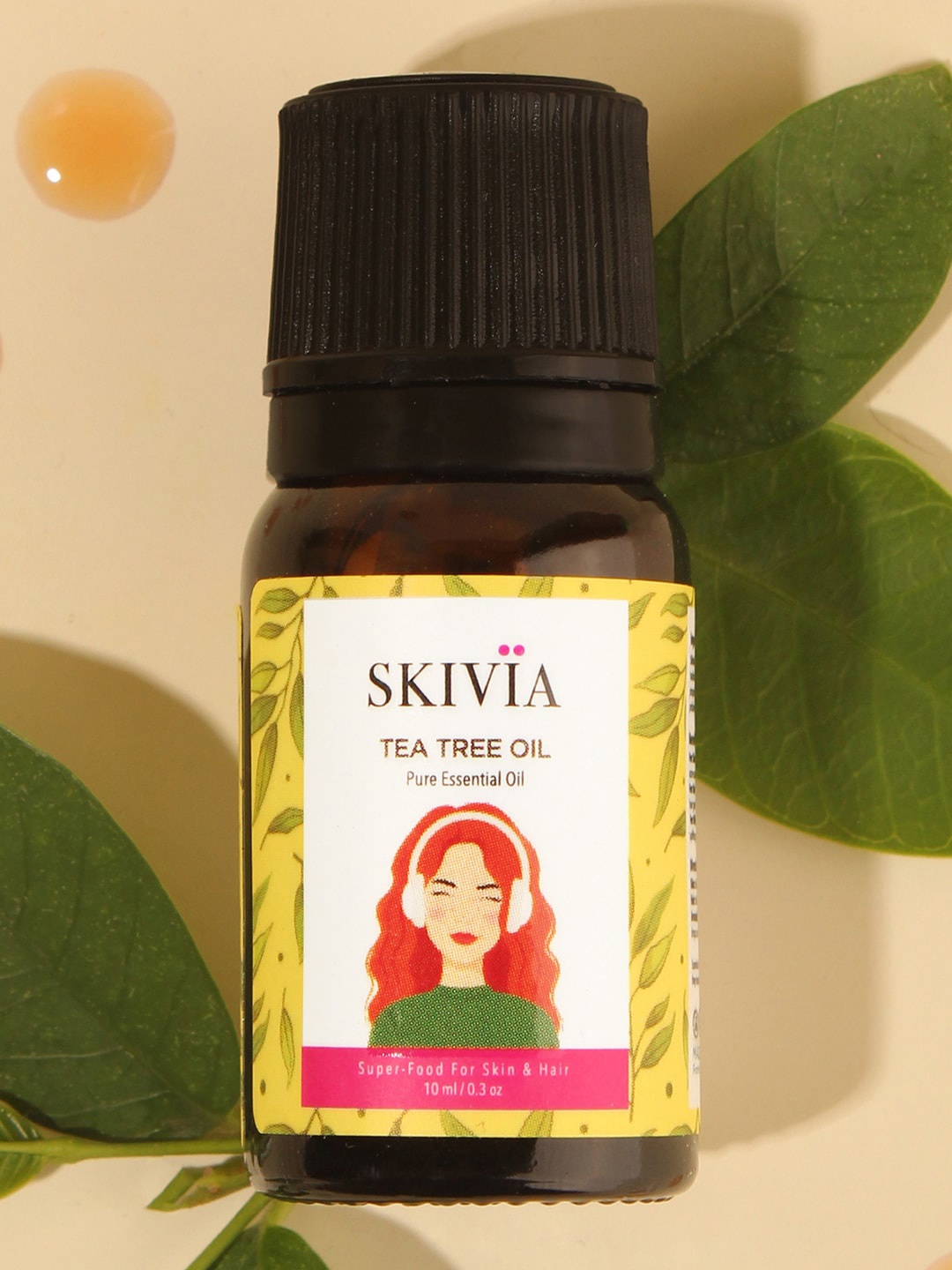 

SKIVIA Tea Tree Essential Oil - 10 ml, Transparent