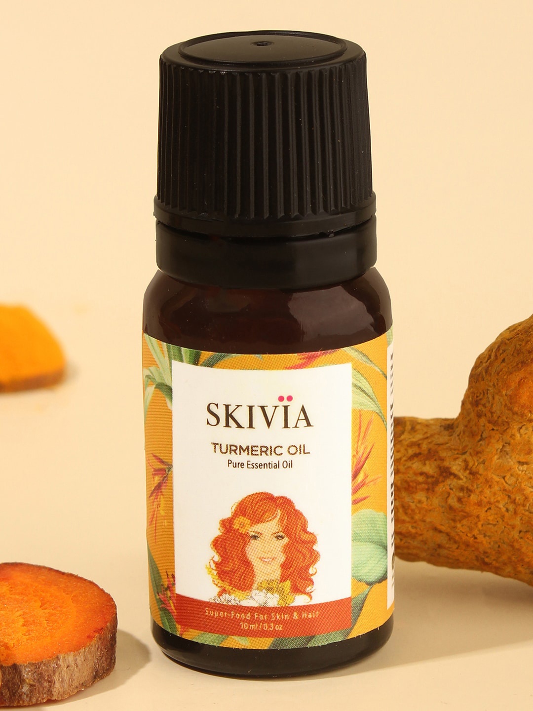 

SKIVIA Turmeric Essential Oil - 10 ml, Transparent
