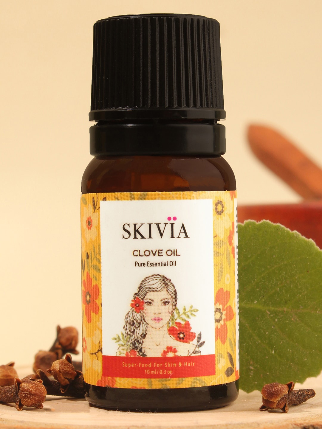 

SKIVIA Clove Essential Oil - 10 ml, Transparent